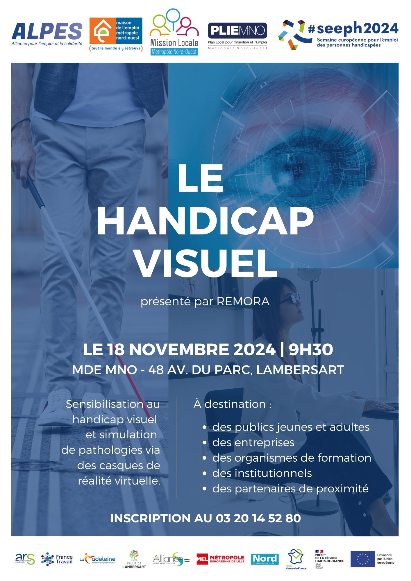 SEEPH 2024 : Le handicap visuel présenté par REMORA