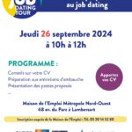 Atelier de préparation au Job Dating Tour + 50 ans