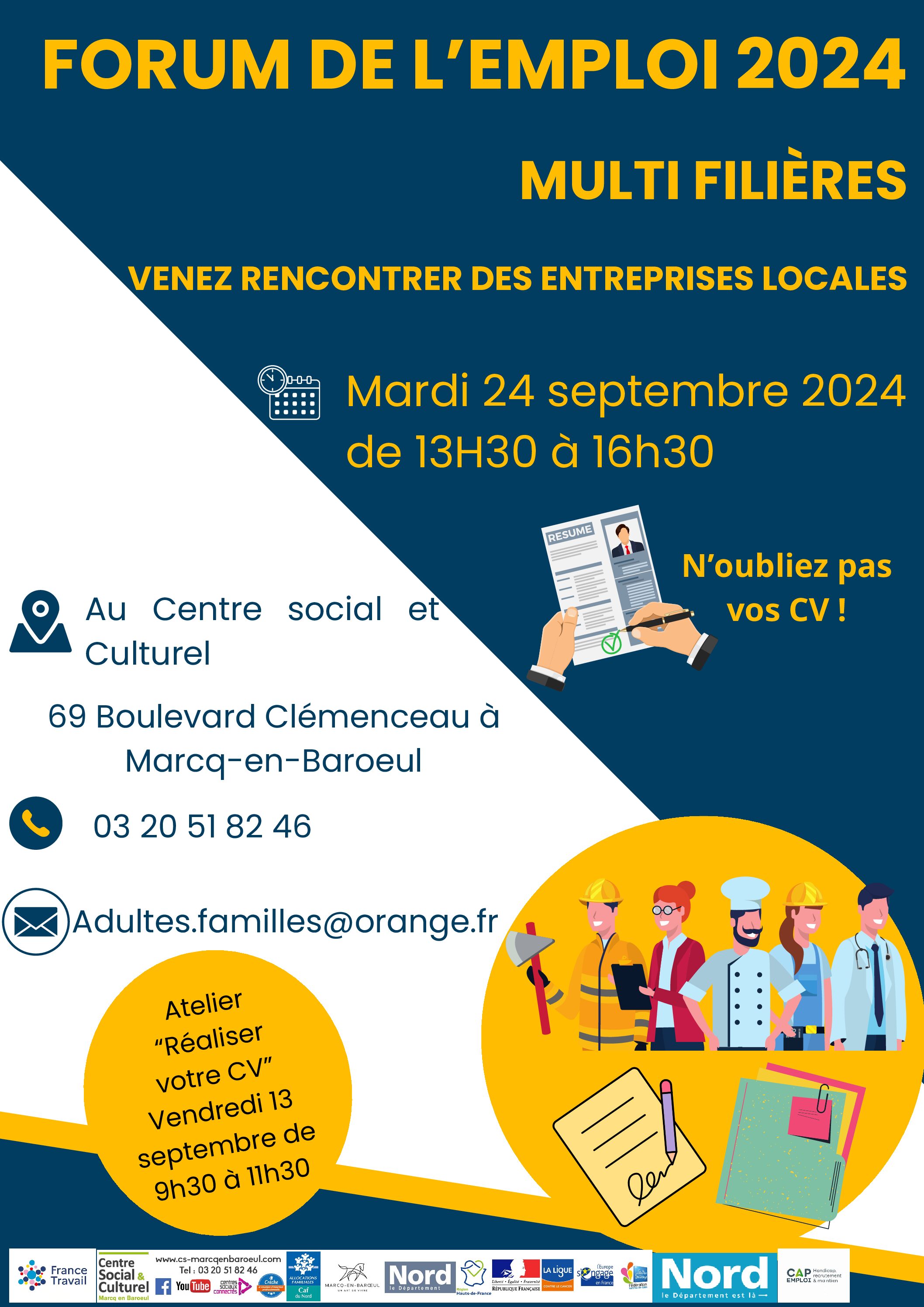 Forum de l'emploi 2024