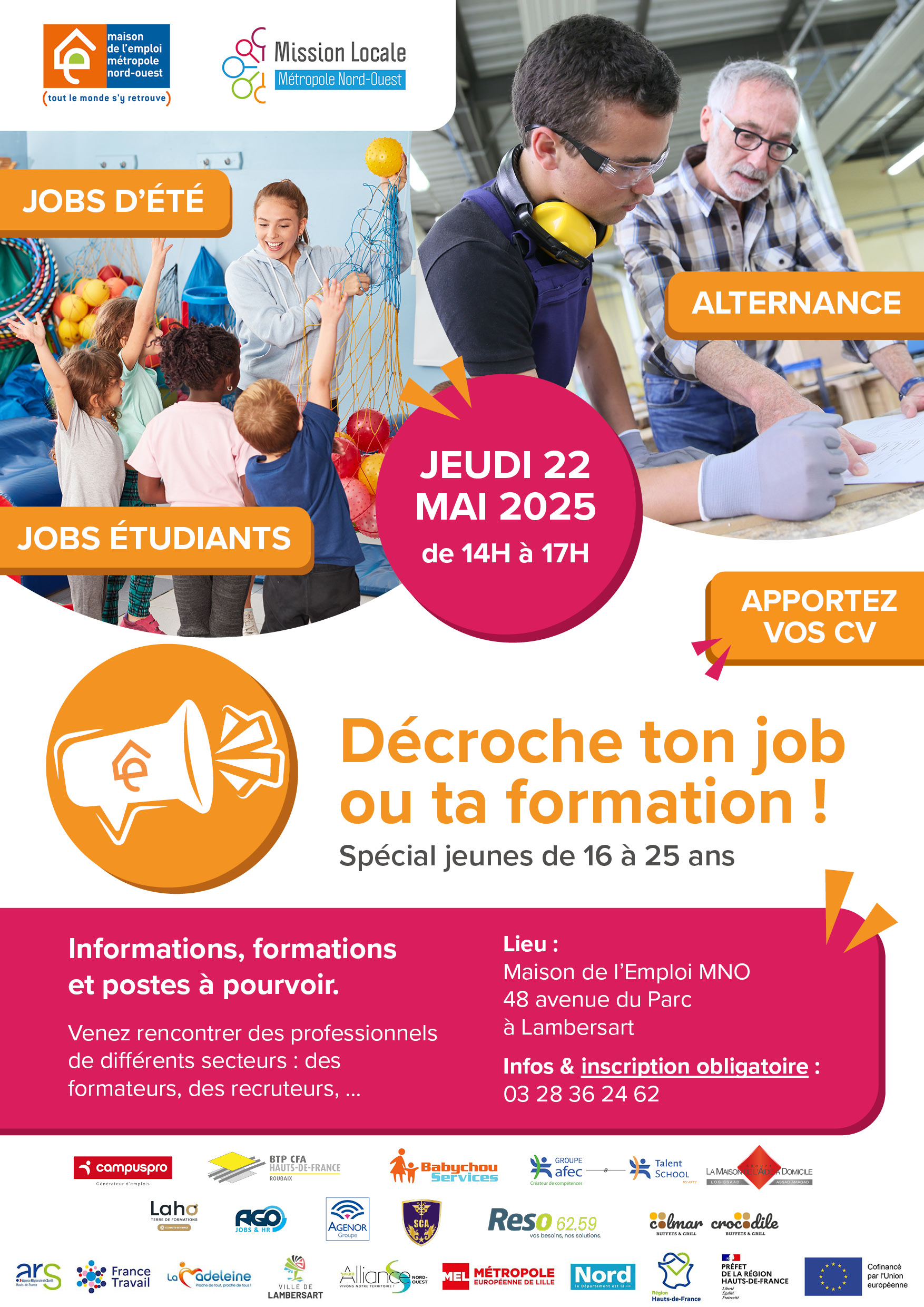 Décroche ton job ou ta formation - Jobs d'été, jobs étudiants et alternance