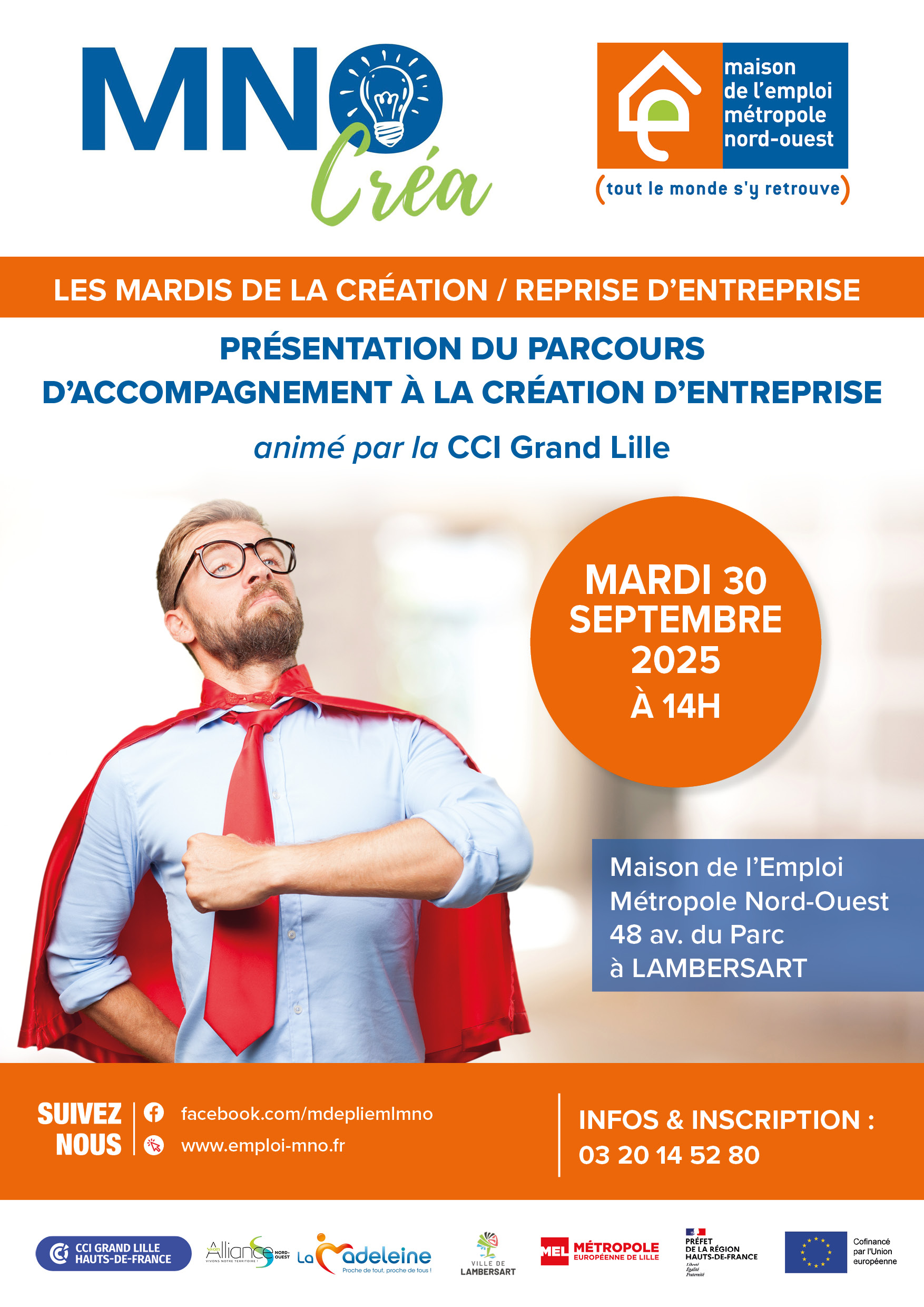 MNO Créa : Présentation du parcours d'accompagnement à la création d'entreprise