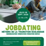 Jobdating spécial métiers de la Transition Écologique !